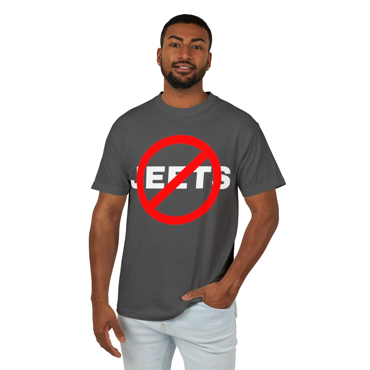No JEETS Graphic - Casual Statement Shirt