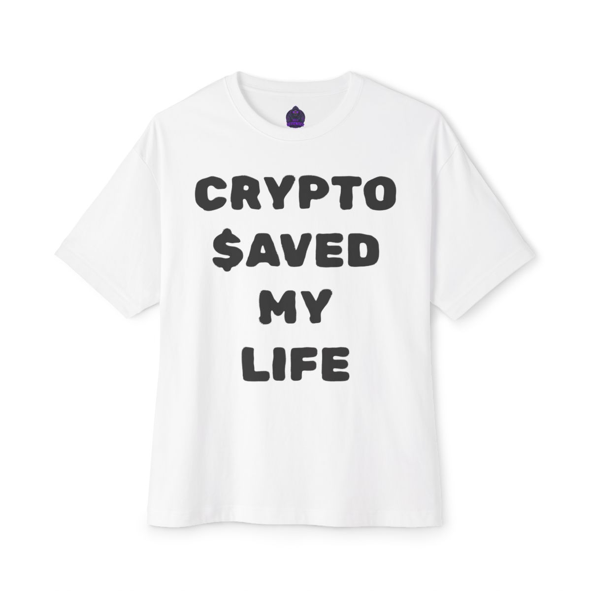 Crypto Saved My Life Boxy Tee